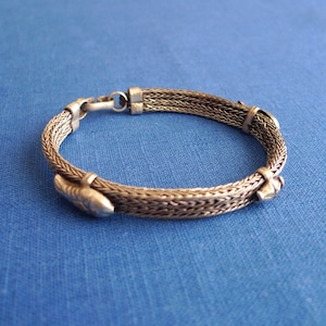 Tribal Silver Bracelet from India