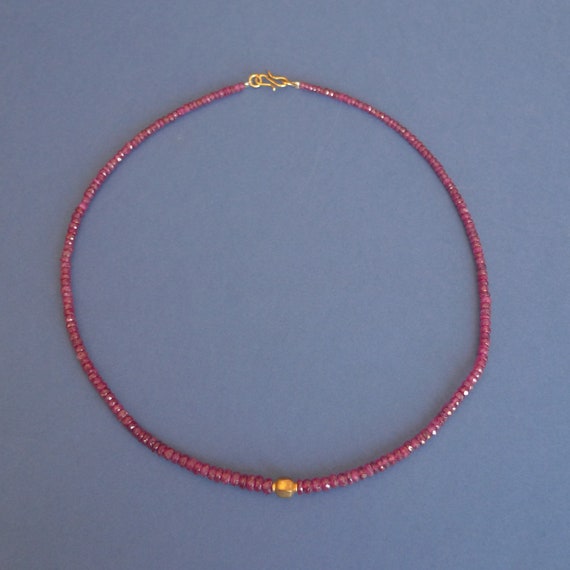 Ruby Necklace from India - image 3