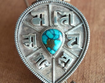 Tibetaanse boeddhistische hanger | Om Mani Padme Hum Mantra-hanger