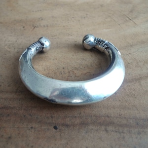 Old Silver Tribal Bracelet from India
