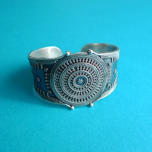 Silver Cuff from North India