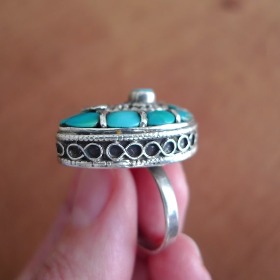 インド ターコイズ リング - Etsy 日本