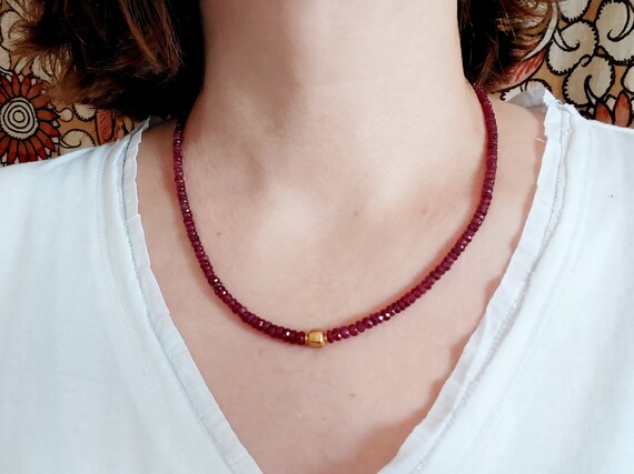 Ruby Necklace from India - image 1
