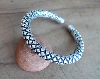 925 Sterling Silber Armband: Rajastan India Cuff