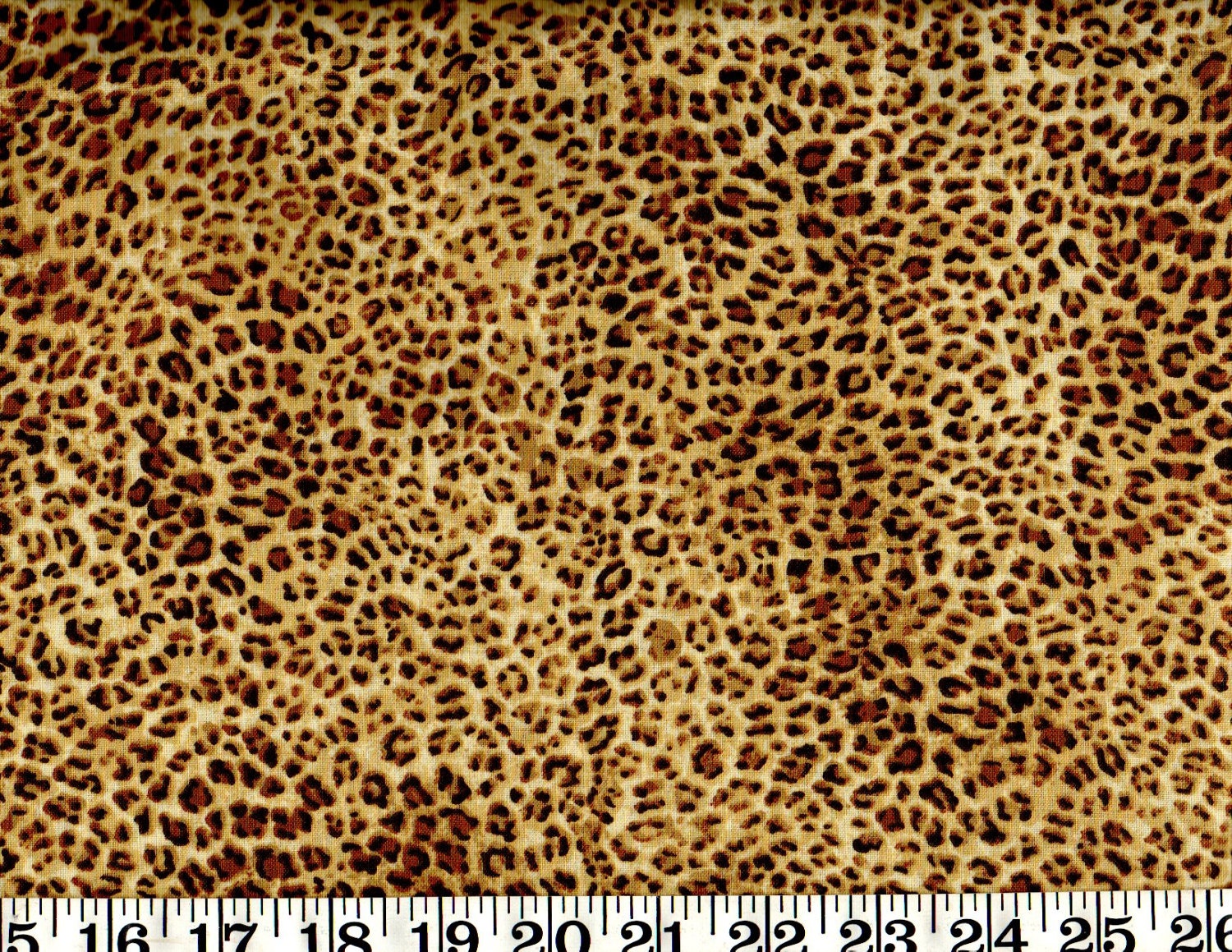 Animal Print Cotton Fabric Animal Skin Print 7/8 yard Etsy