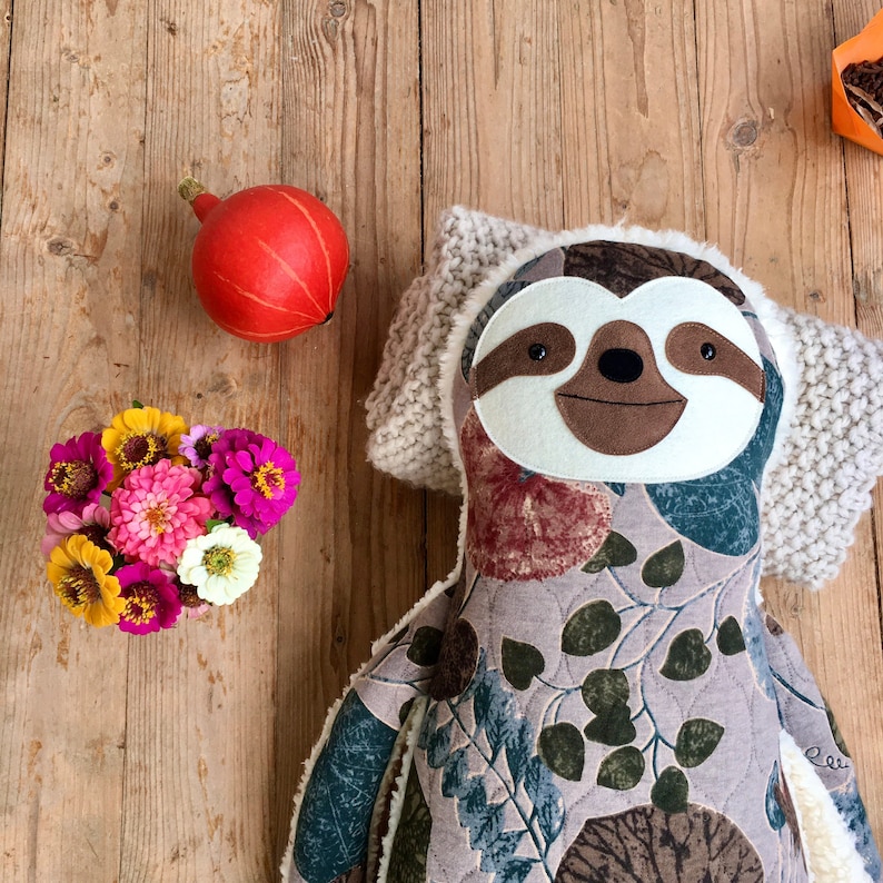 Sloth stuffed animal image 1