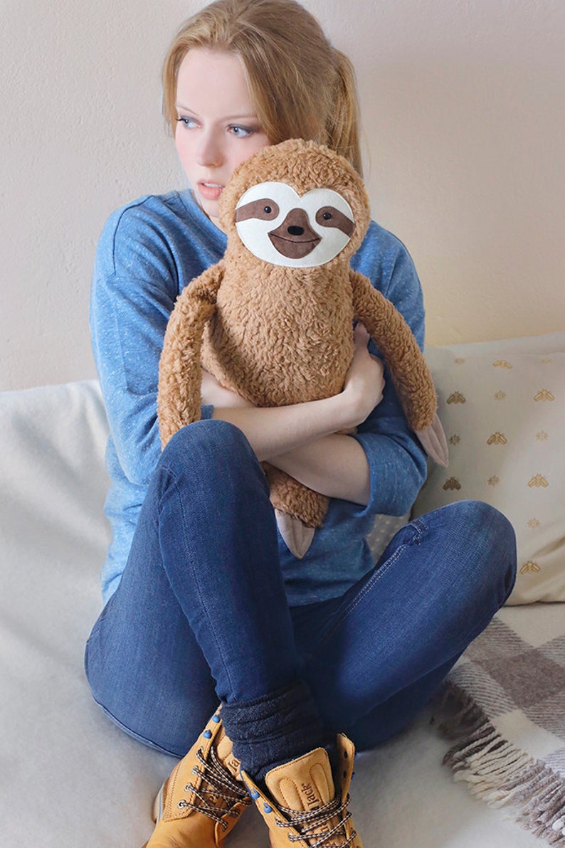 Sloth Hotwater Bottle Cover Hotwater Bag Baptism Gift Etsy