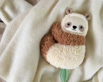 Panda musical baby toy - soft stuffed animal, baby toy
