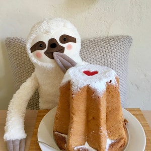 Sloth stuffed animal fella, soft, plushy image 9