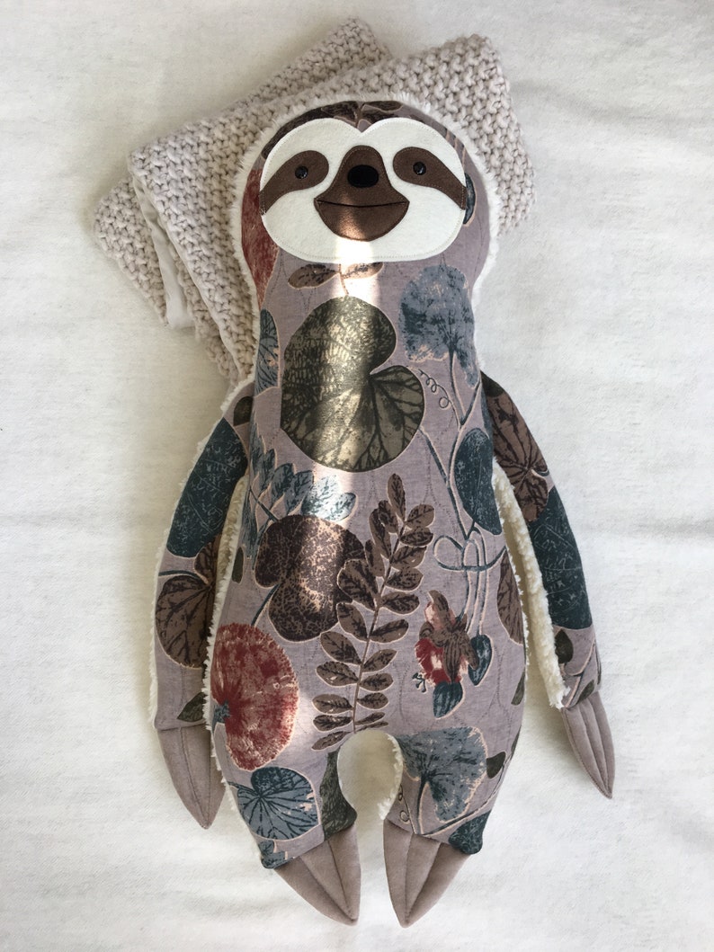 Sloth stuffed animal image 6