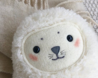 Seal musical baby toy - stuffed animal