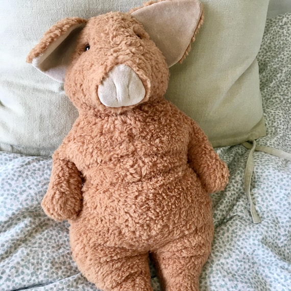Wärmflasche Schwein – Geschenkidee für Kinder & Erwachsene, handgefertigtes Kuscheltier, Wärmetier aus Baumwollplüsch, gemütlich, kuschelig