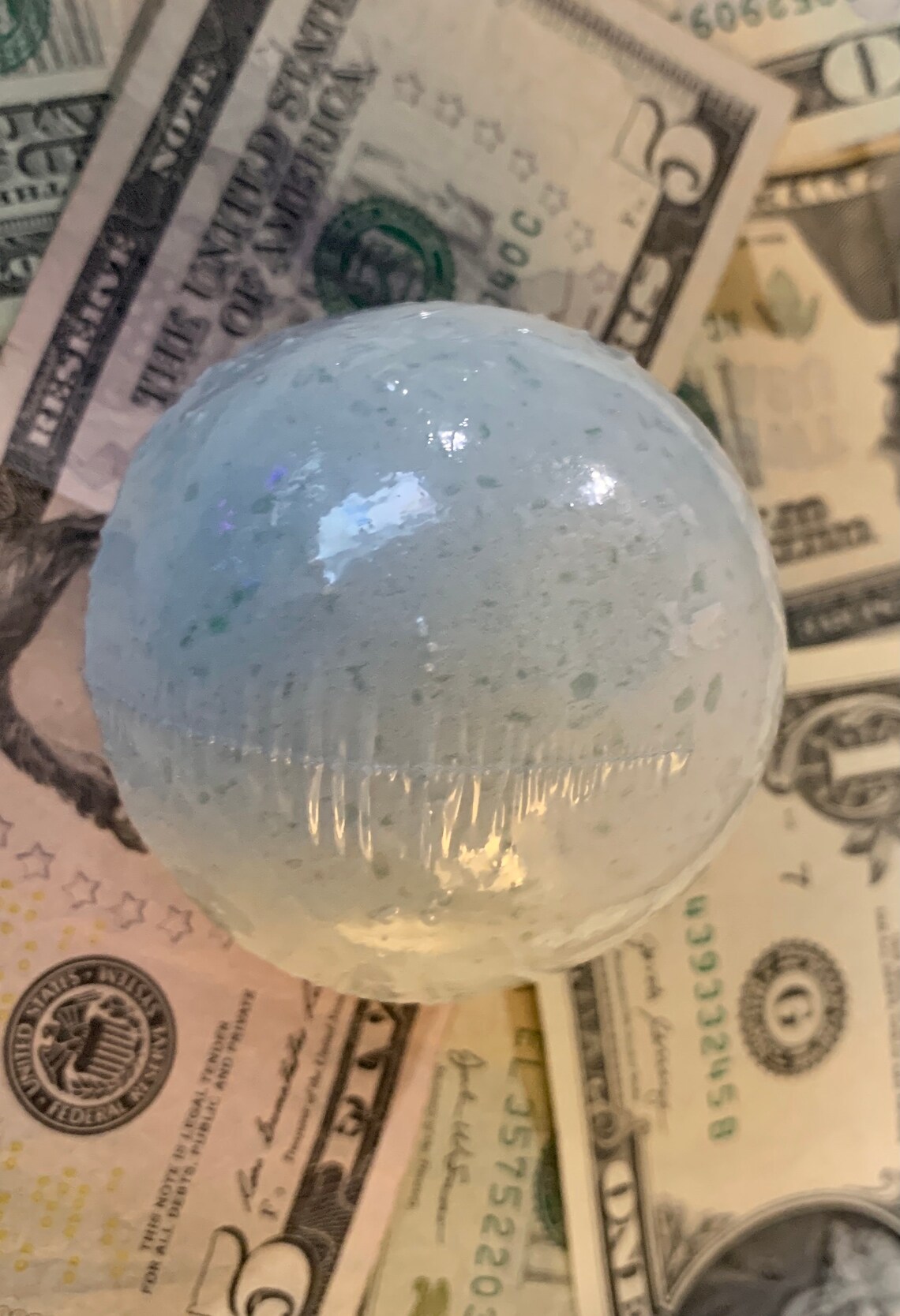 The Cash Money Bomb A Bath Bomb With A Gift Inside Etsy