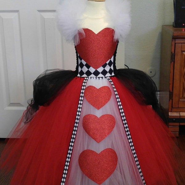 Queen of Hearts Tutu - Etsy