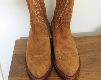 Suede cowboy boots mens for sale Clearance