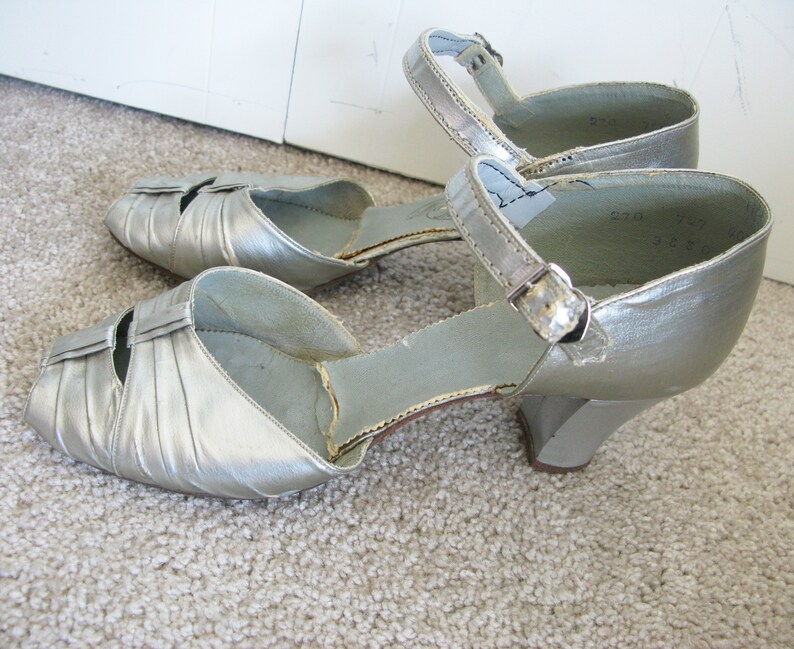 vintage ankle strap sandals