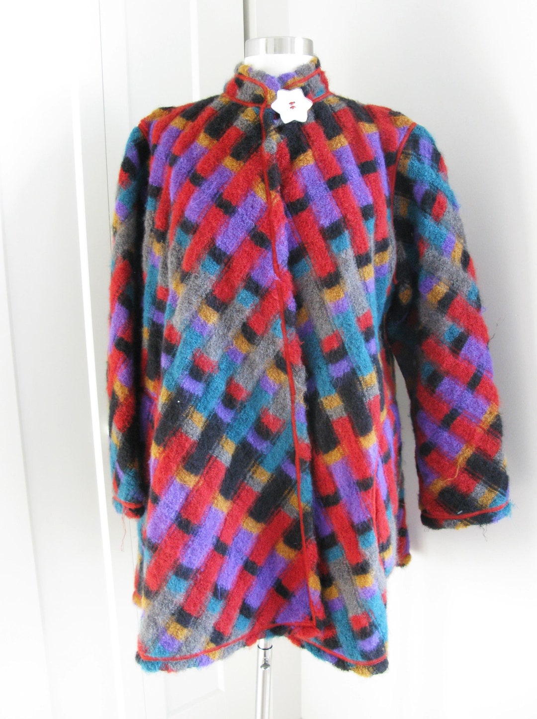 MISSONI mohair woven coat