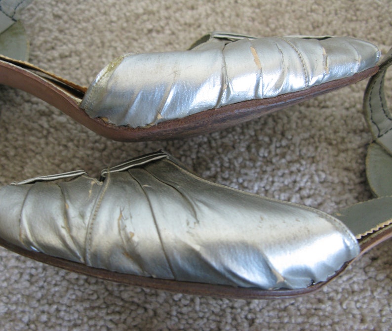 vintage ankle strap sandals