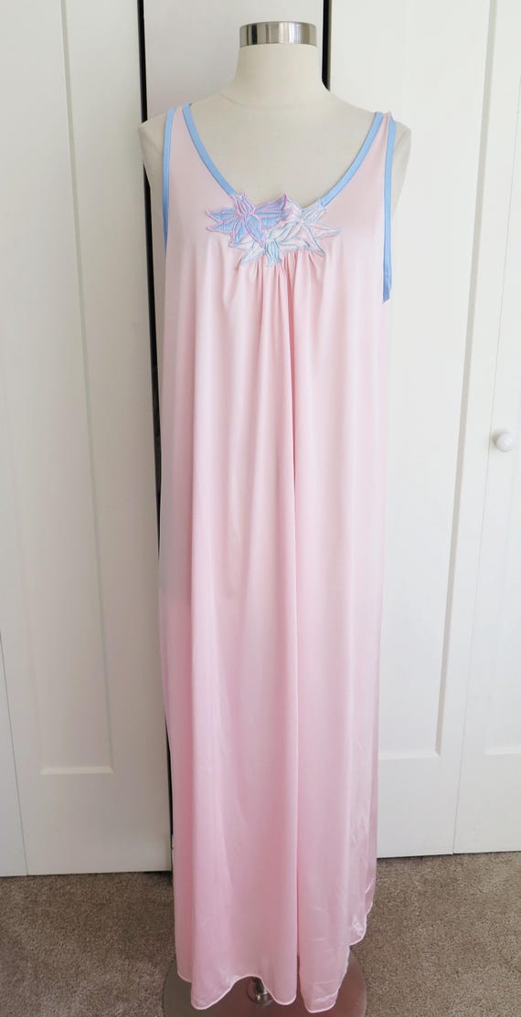 80's Vandemere Nylon Night Gown by Vandemere main image 0