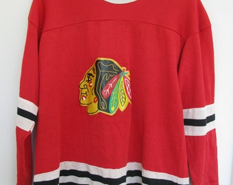 NHL Hockey Hoodie Y2K Chicago Blackhawks Vintage Sweatshirt -  Norway