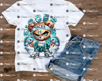 Mean Bear Zodiac Sign T-Shirt