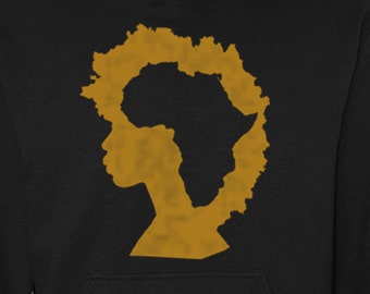Fro Africa Sweatshirt Hoodie hoodies tops | Free Shipping |hoodies |afrocentric hoodies | Black Friday |xmas Sale | afro hoodie