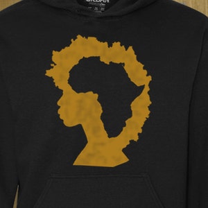 Fro Africa Sweatshirt Hoodie hoodies tops | Free Shipping |hoodies |afrocentric hoodies | Black Friday |xmas Sale | afro hoodie