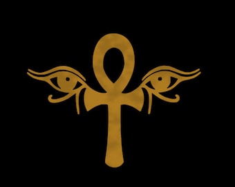 Ankh Eyes of Horus T-shirt, Ankh shirt, Eye of Horus tee, all seeing eye tee, Egyptian eye t shirt, Ankh tee, Egyptian history gift