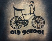 Funny T shirts Cycling T shirt Old School Bike Fixie Bike T-Shirt Fixed Gear T shirt Road Bike Cycling T shirts gifts for him stingray bike
