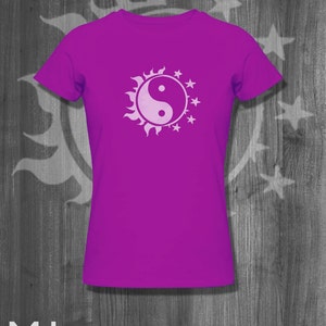 Sun Moon and the Stars Celestial T-shirt| Free Shipping afbeelding 3