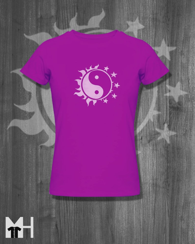 Sun Moon and the Stars Celestial T-shirt| Free Shipping afbeelding 3