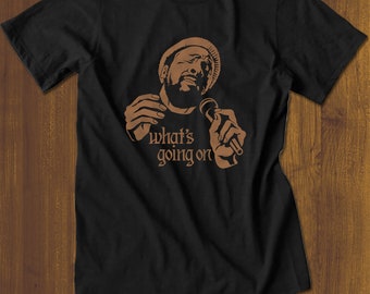 Marvin Gaye T Shirt | free shipping | music t shirt | tops and tees | t-shirts | marvin gaye shirt | soul music tee | music t shirt
