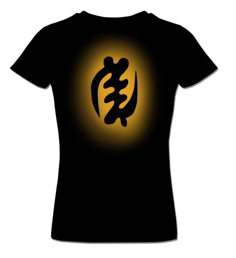 Gye Nyame T Shirt African symbol tops and tees t-shirts t shirts Free Shipping image 2