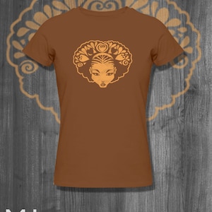 Love my Natural Hair Afro T shirt | Free Shipping | tops and tees | afro t-shirt | Valentines gift | gift for her | natural hair tee