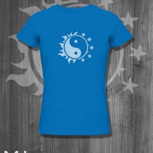 Sun Moon and the Stars Celestial T-shirt| Free Shipping afbeelding 4
