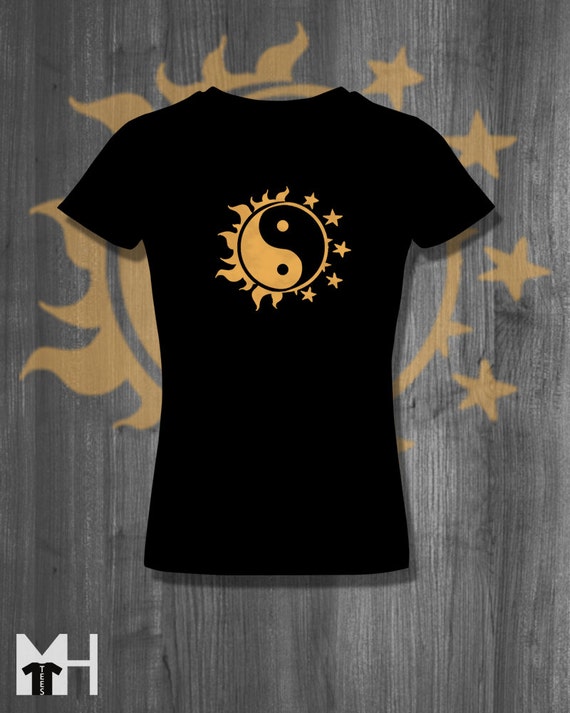 Sun Moon and the Stars Celestial T-shirt| Free Shipping