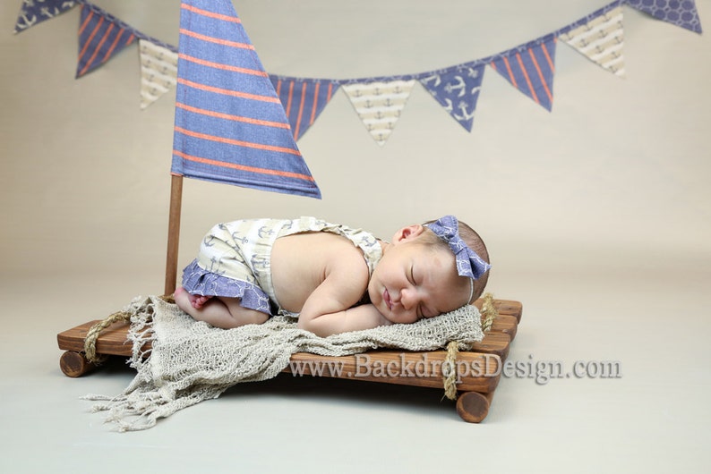 sailor prop flag newborn