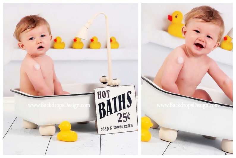 baby photography prop bathtub newborn todlers baby girl boy | etsy