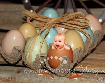 Ostern digitale Fotografie-Kulisse, digitale Hintergrund, digitale Prop editierbaren PSD-Datei, Photoshop-Vorlage