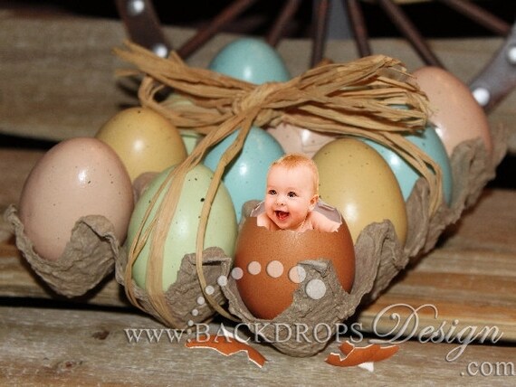 Easter Digital photography backdrop, digital background, digital prop Editable PSD File, photoshop template