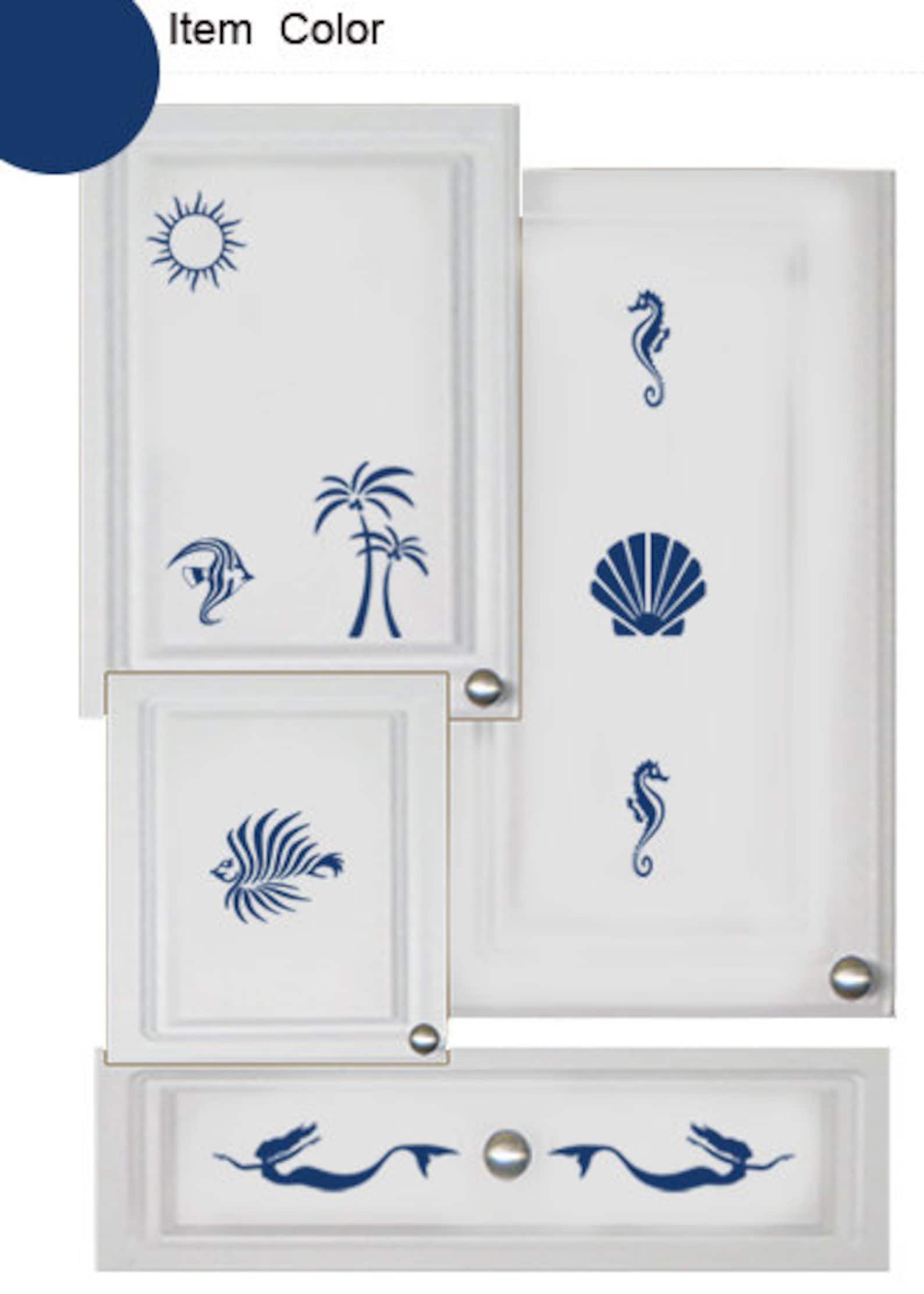 Kitchen Decals Seashore Theme Etsy