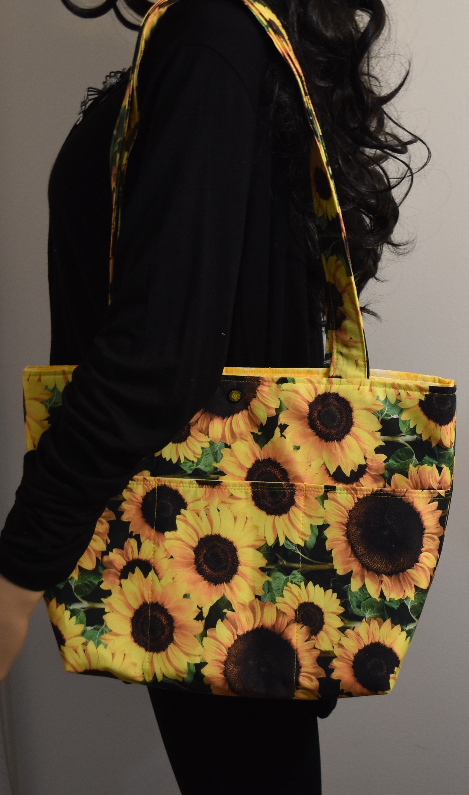 Sunflower Tote Bag Purse | Etsy