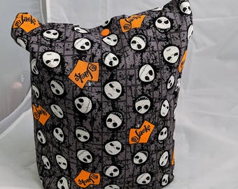Nightmare Before Christmas Tote Bag, Jack Skellington Tote Bag, Disney Tote Bag