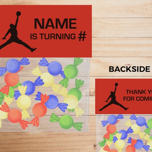 Jordan Jumpman Birthday Party Bundle Air Jordan Digital Etsy