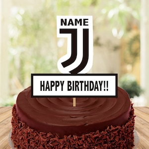 Football soccer Cake Topper - Printable Digital Cake Topper