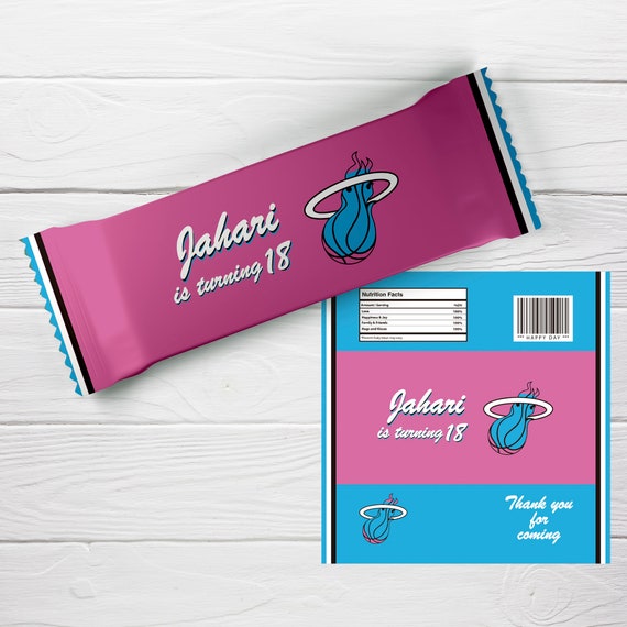 Miami Heat Vice Rice Krispies Bags Rice Krispies Digital Etsy