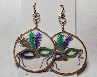 Mardi Gra Earrings