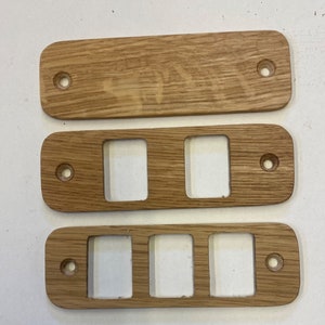 Panel de interruptores de roble para Land Rover Defender (MTC2640)
