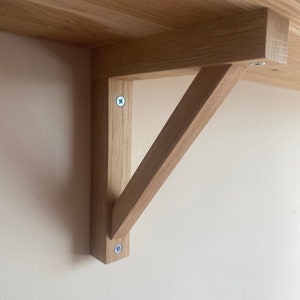 Oak Shelf Bracket (Shelf Support)
