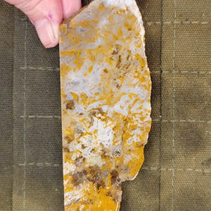 Golden Lace Agate Large Slab Slice